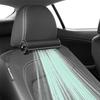 Car Interior Rear Headrest Fan USB Car Seat Fan Rear Noise Car Creative Cooling Fan Power Up Auto Cooling Fan With 3 Speeds