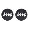 2pc Car Cup Holder Coaster Universal Auto Anti Slip Cup Holder Insert Coaster For Jeep Renegade Wrangler JL JK Gladiator Compass AMO1