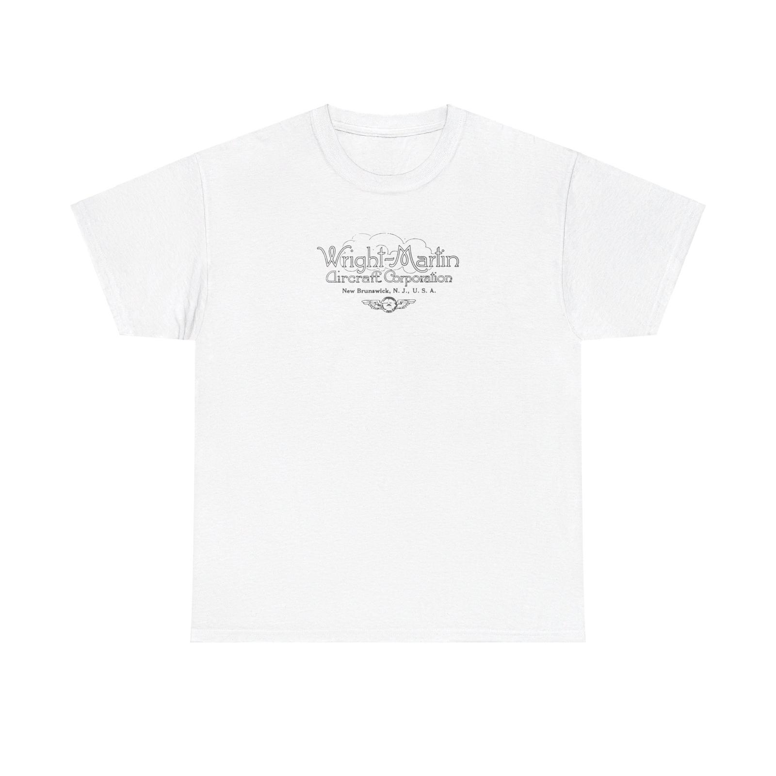 

Vintage Wright Martin Aircraft Corporation Unisex Heavy Cotton T-Shirt Mens Womens Tees Top M