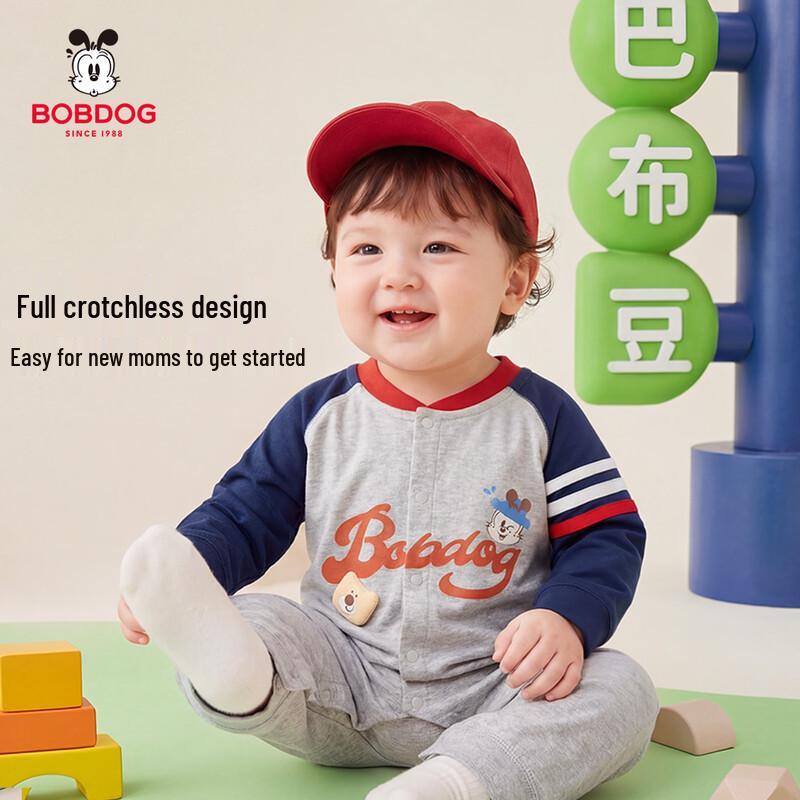 BOBDOG Infant Long Sleeve Romper 80