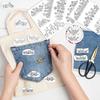 4 Sheets Wash Away Embroidery Patterns Stick and Sew Patterns  Hand Sewing Lover