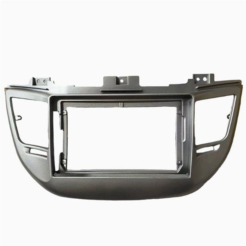 Left-Hand Drive 9 Inch Car Radio Dash Kit With Power Cord For Tucson 2015-2018 Fascia Panel
