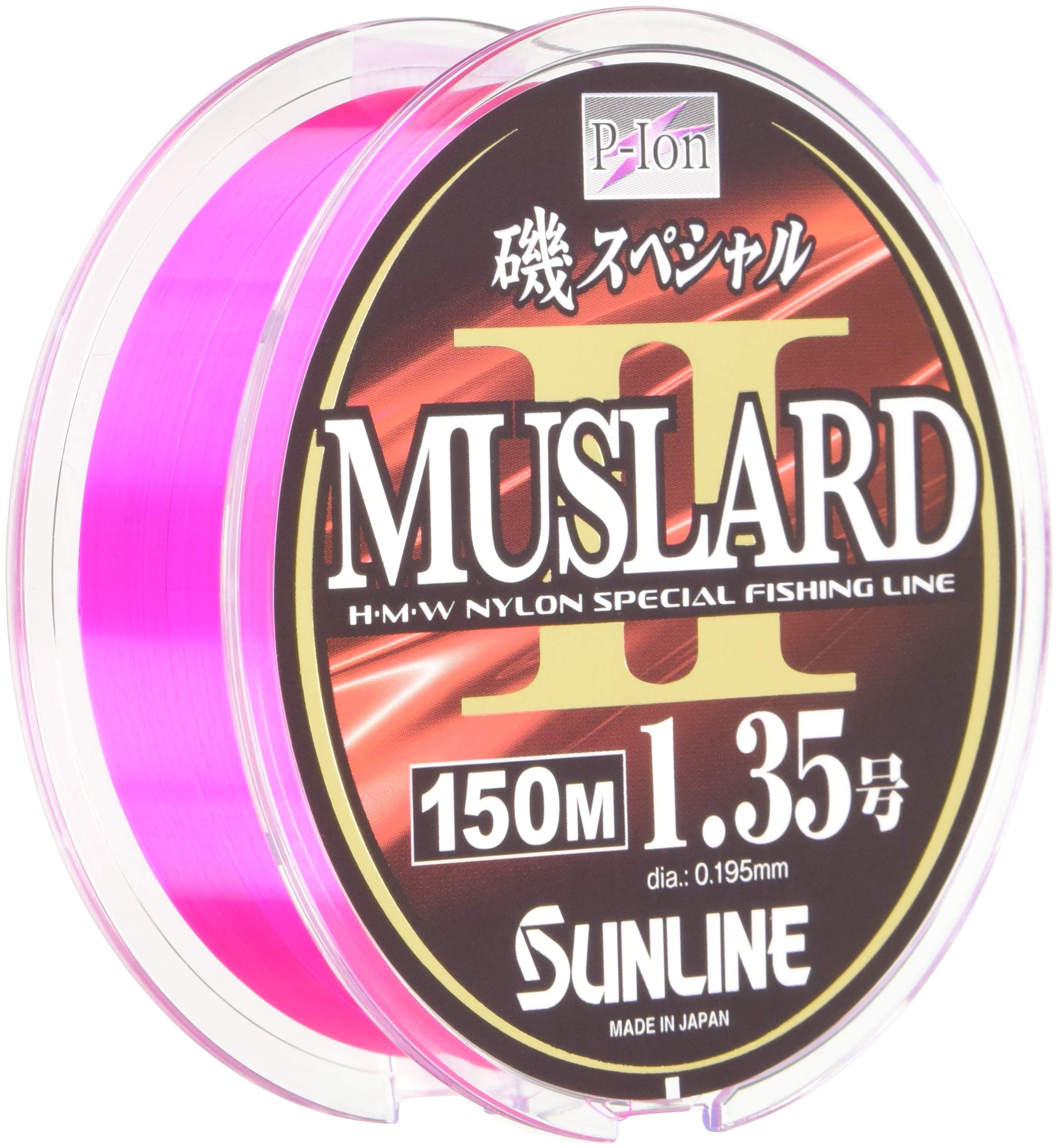 SUNLINE MUSLARD II Iso Special Line 150m Pink 1.35 розовый