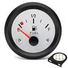 Car 2-inch 52MM Fuel Gauge With A White Dial For Car Instrument Modification Automobile Fuel Gauge Interior Parts