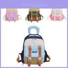 Trendiger Koreanischer Stil Zweifarbiger Schulrucksack Für Kinder Mit Atmungsaktivem Nylonstoff