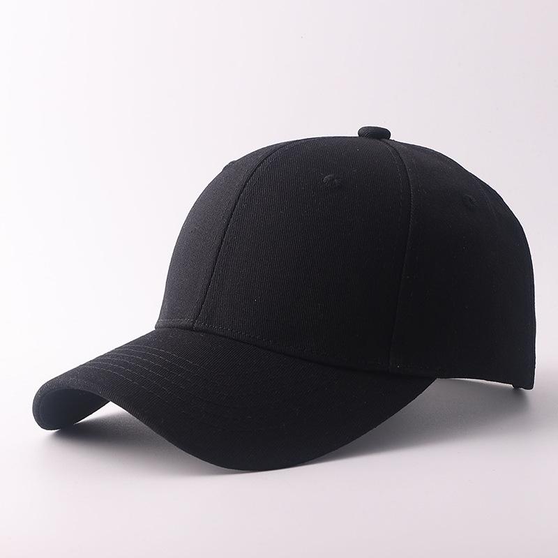 Pure cotton simple light board baseball cap fashionable hard top wide brim sunshade cap spot