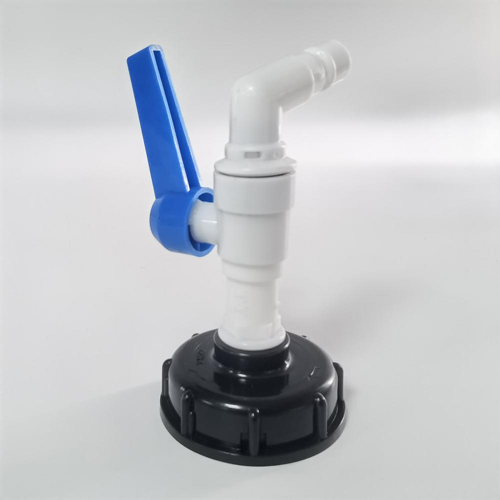 IBC S60*6 water tank 1/2'' adapter 360 ° rotary faucet water outlet device kit Garden irrigation faucet Garden water pipe joint