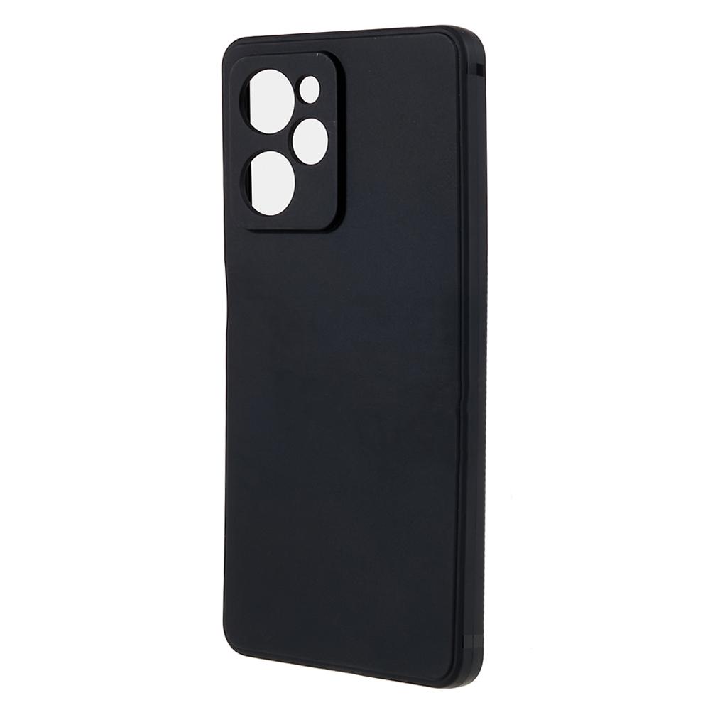 

For Xiaomi Redmi Note 12 Pro Speed 5G/Poco X5 Pro 5G Straight Edge Design Soft TPU Phone Case Precise Cutout Cover Black