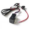 Car Quick Charger Dual Port TYPE-C PD QC3.0 USB Interface Socket for Nissan Teana Sylphy Qashqai X-TRAIL Serena Bluebird Navara