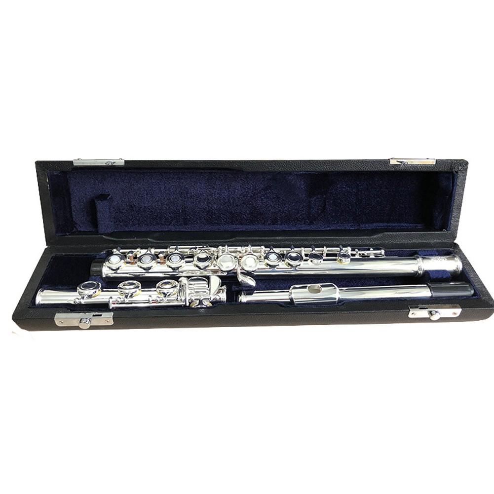 

Flute Case 16/17 Holes Leather PU Leather Portable 16 Holes