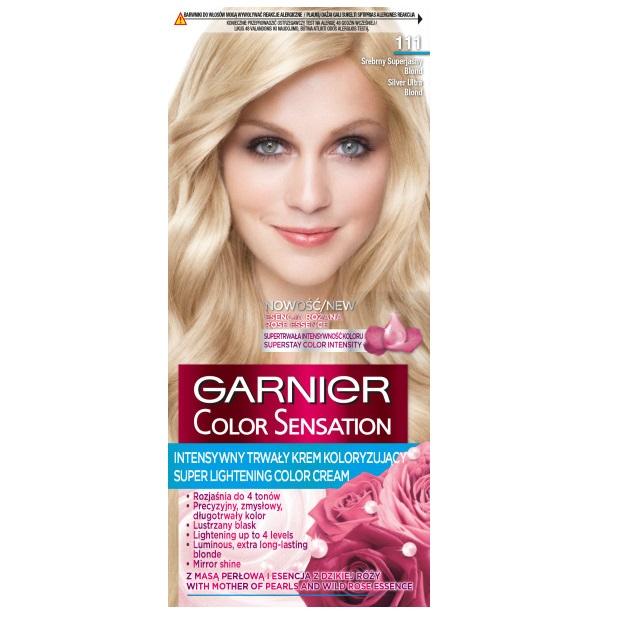 Garnier Ultra Light Blonde Silver Toner - Crème Colorante Professionnelle 100ml avec Éclat Vibrant Longue Durée
