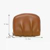 Stylish Design Mini Coin Purse Solid Color Versatile Functio Small Wallet Pleated Style Change Purse Coin Storage 1PC