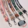 Mobile phone lanyard crossbody long back lanyard unisex mountaineering outdoor strap with clip lanyard removable