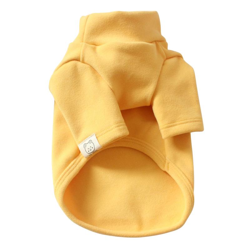 

Толстовка для собак из кашемира цвета конфет, высокий воротник, мягкая флисовая футболка, средний комбинезон для щенков, теплая одежда для кошек L