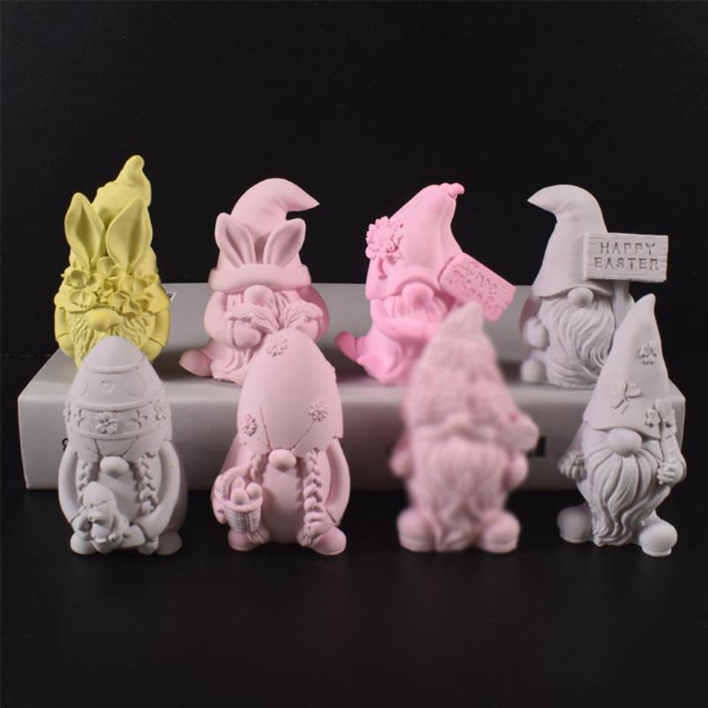 Multifuntional Dwarf Silicone Mold Resin Crafting Mold Handmade Supplies for Crafting Candle and Decorative Creation