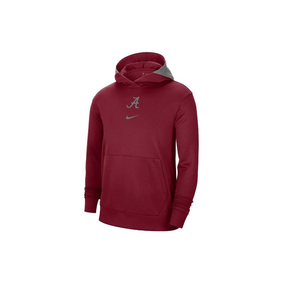 Nike Alabama Crimson Tide Spotlight Basketball Hoodie Burgundy Men s DO5976-698 XL