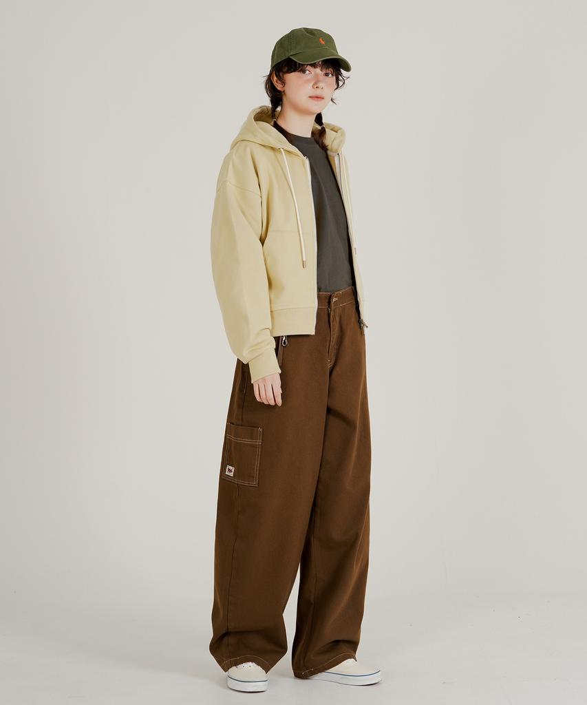 WV PROJECT Mellow Balloon Cotton Pants Brown Jnlp7782