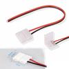 40/50/100PCS 2Pin Connector 8mm 10mm LED Light Conector No Soldering Power Wire Connector for 5050 2835 Single Color Strip Light