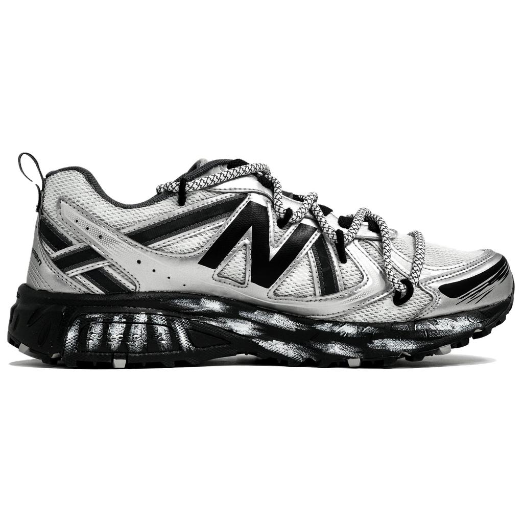 New Balance NB 410 Abriebfeste Niedrige Laufschuhe Unisex Silber Grau MT410KR5(Team1024-S-BOX)