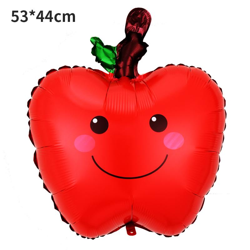 

Back To School Aluminum Foil Balloon Homecoming Party Back To School Decoration Apple Balloon Alien Apple Balloon