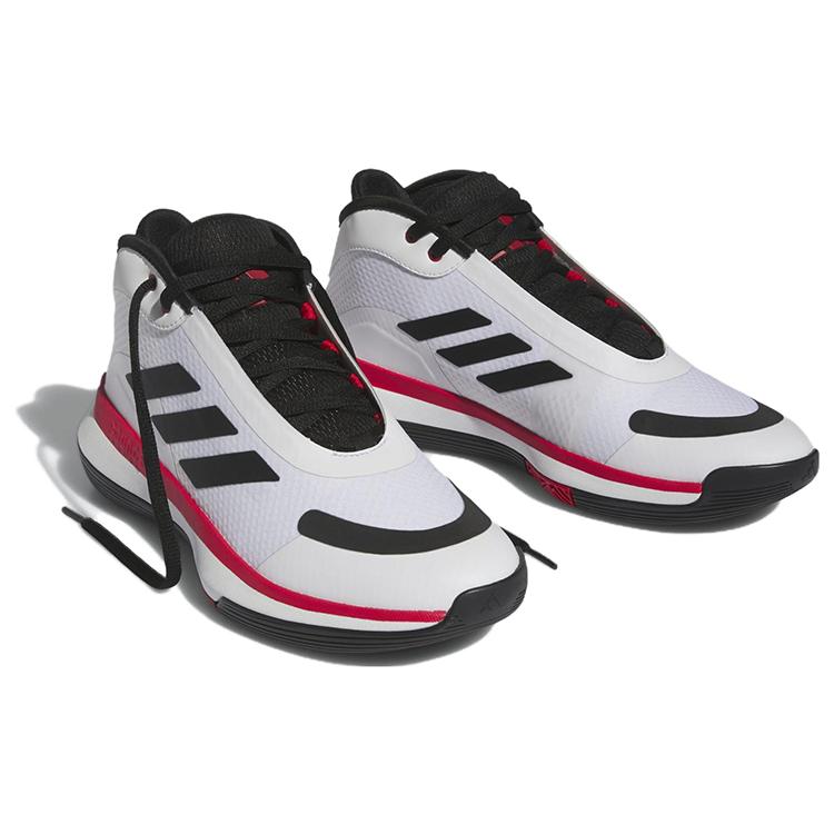 New Bounce Adidas Legends 'White Black Scarlet' IE9277