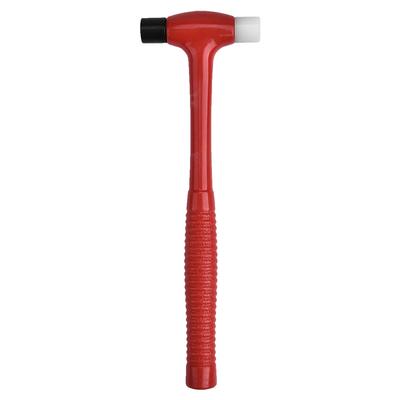 Mini martelo de reparo de relógio de cabeça dupla portátil de plástico rígido faça você mesmo ferramenta de reparo