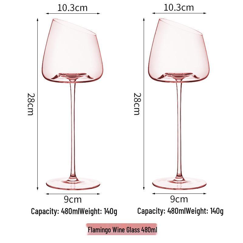 

Европейский розовый фламинго набор бокалов для вина и шампанского