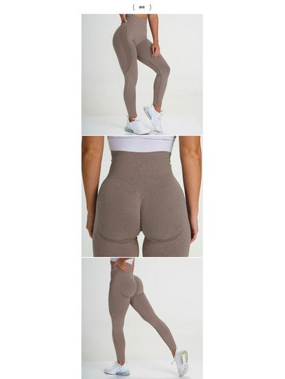 Seamless Butt-Lifting Yoga Pants - Moon Design, Moisture-Wicking, Sexy Fit for Women