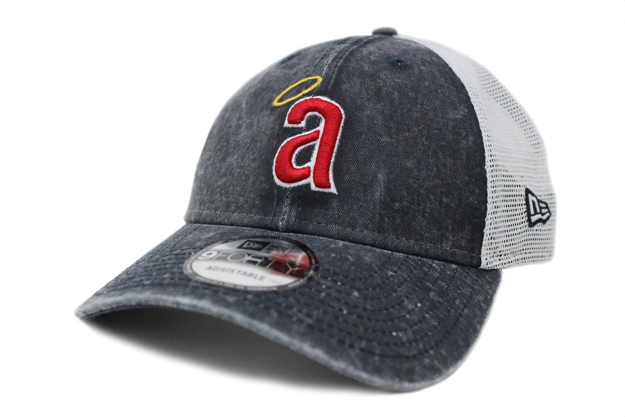 New Era MLB Trucker Mesh California Angels Cap, 9FORTY, Cooperstown,