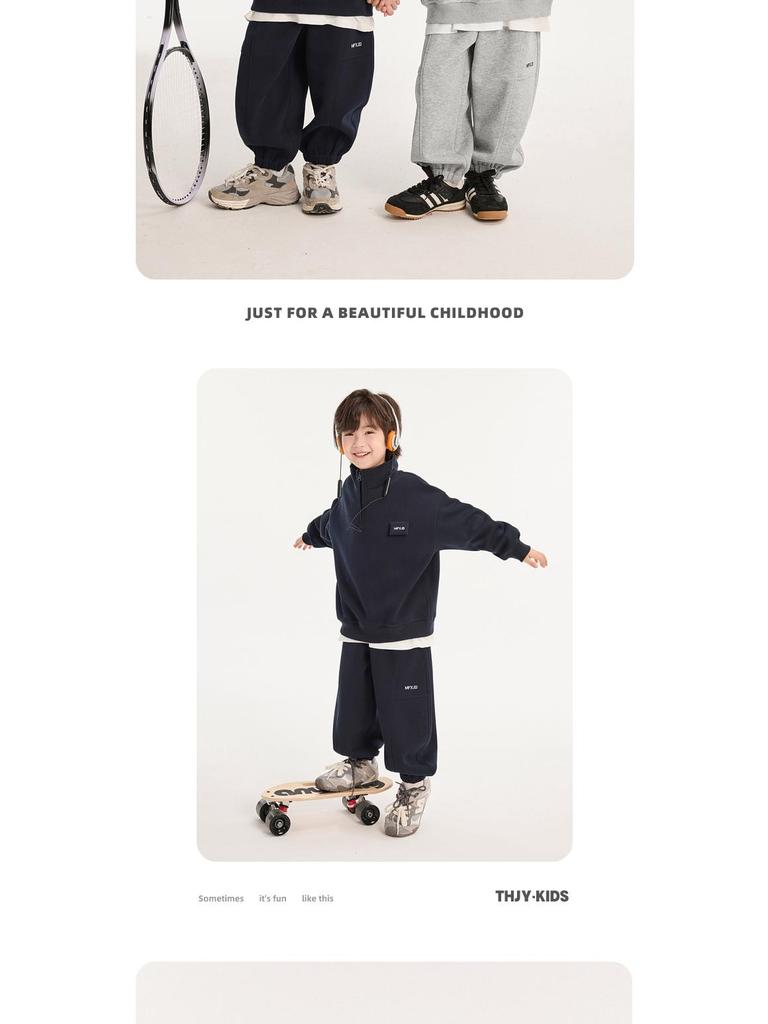 Fairy Tale Memory Kinder Sweatshirt & Hosen Set im koreanischen Stil 2025 Frühling/Herbst