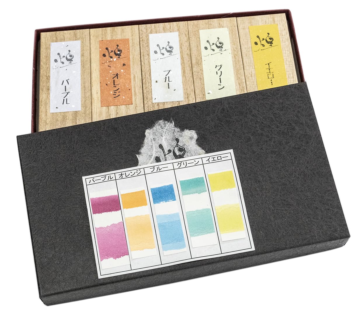 

Kira no Iro (Colored Ink) 5-Color Set, Suzuka Ink