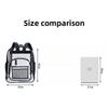 Transparent Waterproof PVC Backpack Large Capacity Storage Bag Student School Bag Travel Backpack Multi-Purpose Clear Backpack