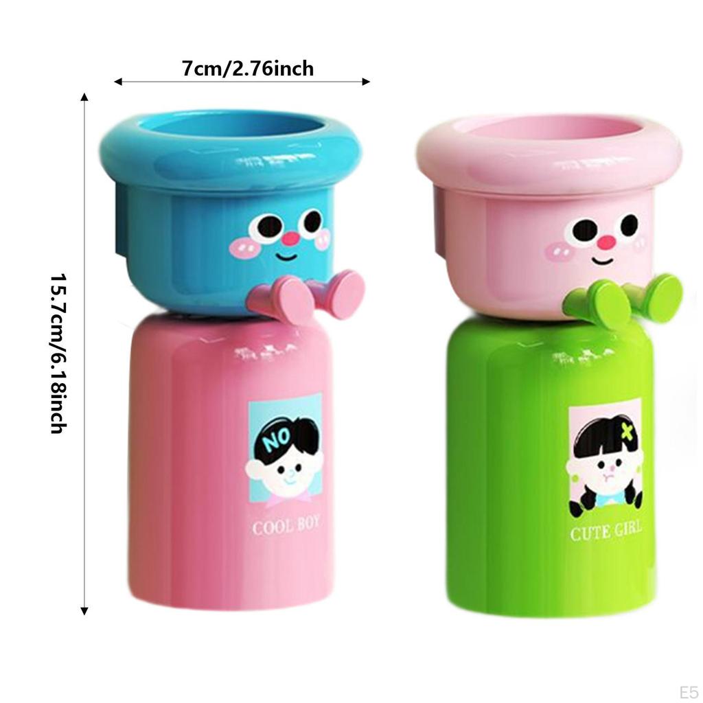 Cup Holder And Toothbrush Organizer with Mouthwash Rack for Bathroom Setup