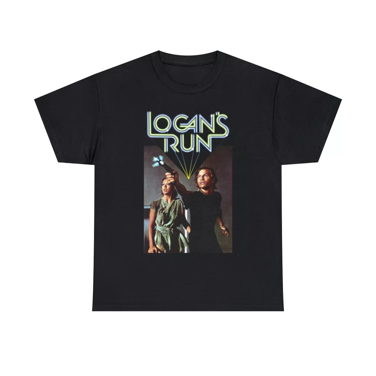 Logan s Run Logan and Jessica 6 sci fi classic Men s Short Sleeve T Shirt L