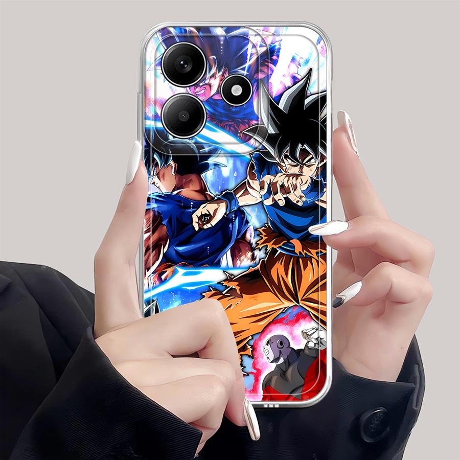 D-Dragons Ball Anime Case for Xiaomi Redmi Note 14 Pro Plus 10S 11 14C 9 10 12S A4 11S 13C Note 13 12 Soft Phone Cover