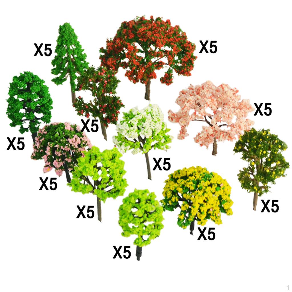 Model Trees Ornament Decoration Micro Landscape Table Architectural Props DIY Miniature Diorama