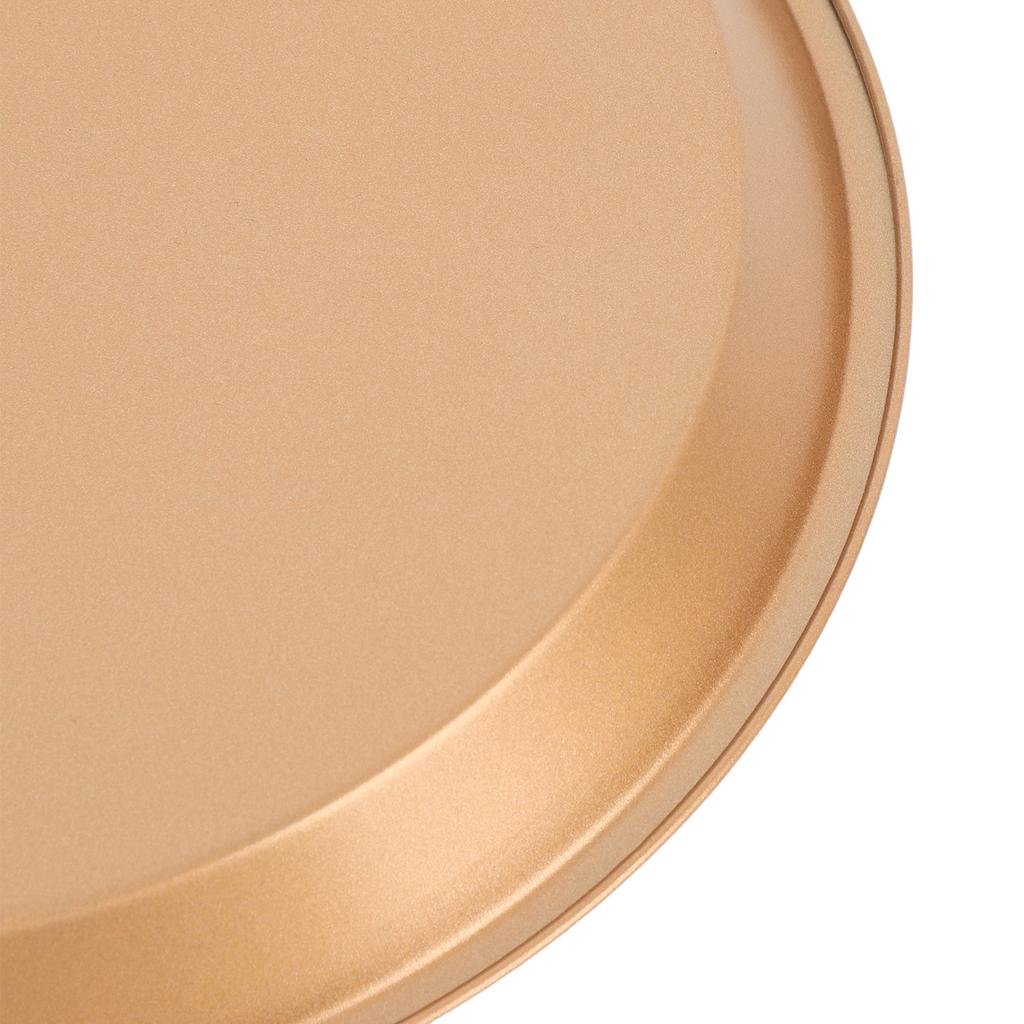 Carbon Steel Pizza Pans Uniform Heat Conduction 10 Inch 11 Inch 12 Inch Pizza Baking Trays for Various Ovens