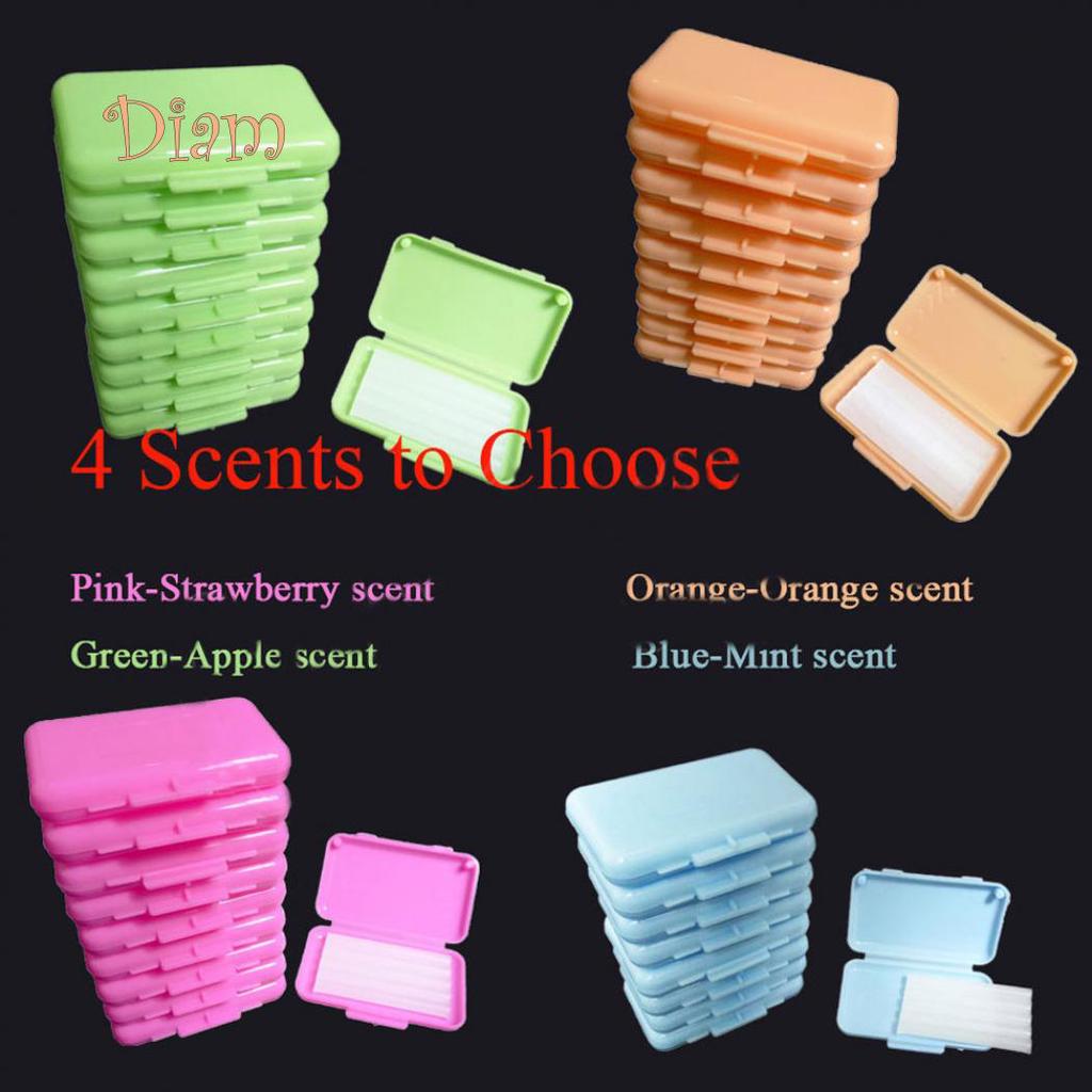 Plar Bear 10Pcs/Set Fruit Scent Dental Orthodontic Wax for Braces Bracket Gum Irritation