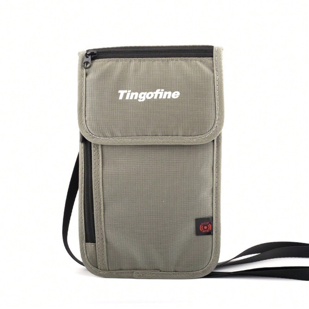Travel Passport Bag Multifunctional ID Bag Waterproof Passport Clip RFID ID Bag Neck Bag