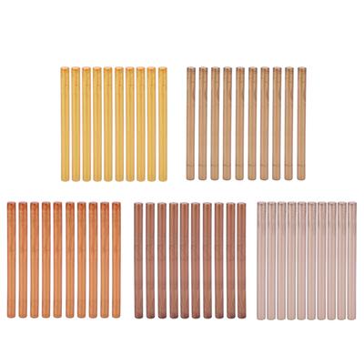 10Pcs Sealing Wax Stick Convenient Smokeless Flexible Hot Seal Sticks for Envelopes Cards Manuscript