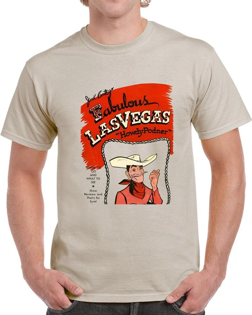 Vintage Fabulous Las Vegas 100% Cotton T-shirt Mens Womens Tees Top S