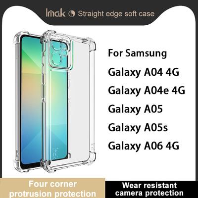 For Samsung Galaxy A04 A04E A05 A05S A06 4G Phone Case IMAK UX-4 Shock-resistant Soft Case