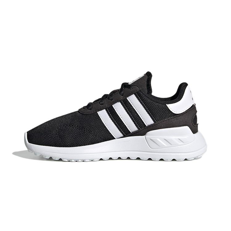 

Adidas Originals La Trainer Lite Breathable Sports Casual Shoes Black White Children Aged 3 7 Years Old FW5842 33