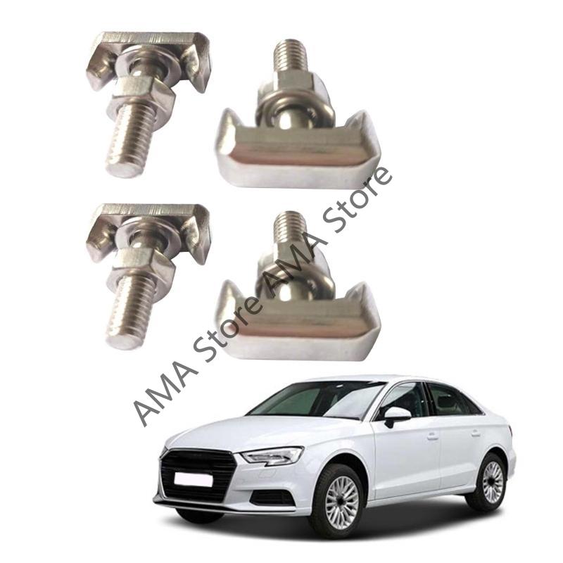 X7JF Durable Stainless Steel Battery Cable Terminal Connectors Top Post Positive Negative Car T-Bolt Replacement 19116852