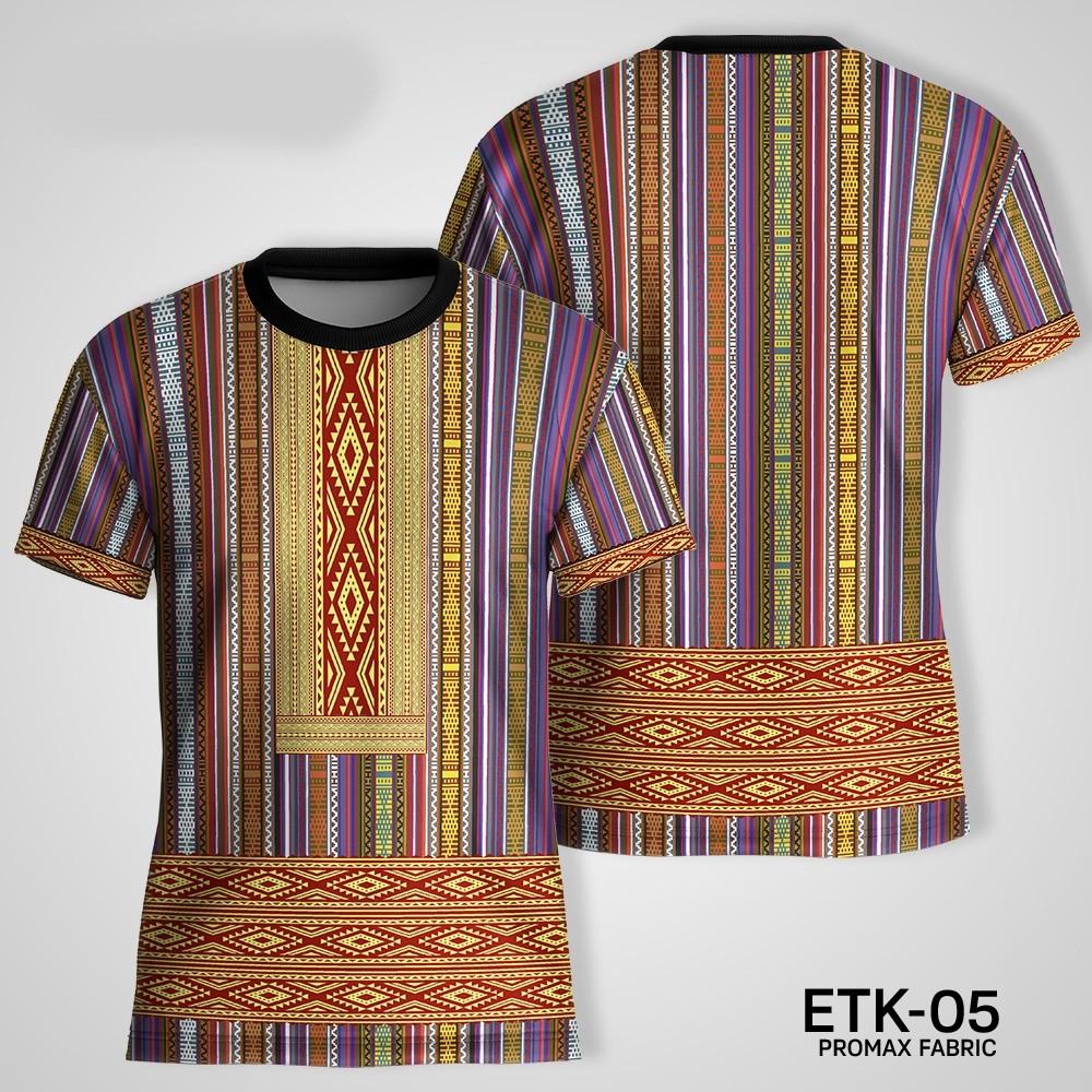 Tribal Style 3D Printed T-shirt