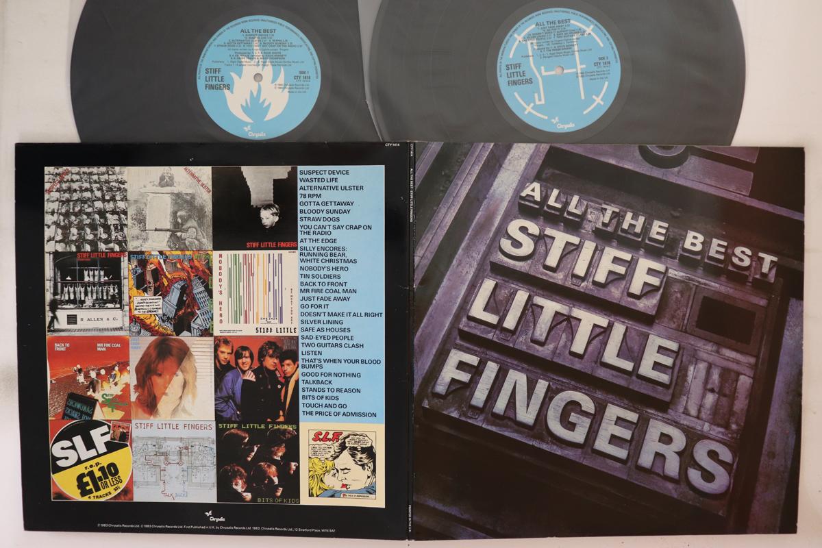 

LP Record STIFF LITTLE FINGERS - All The Best CTY1414 CHRYSALIS 1983 UK Rock Used