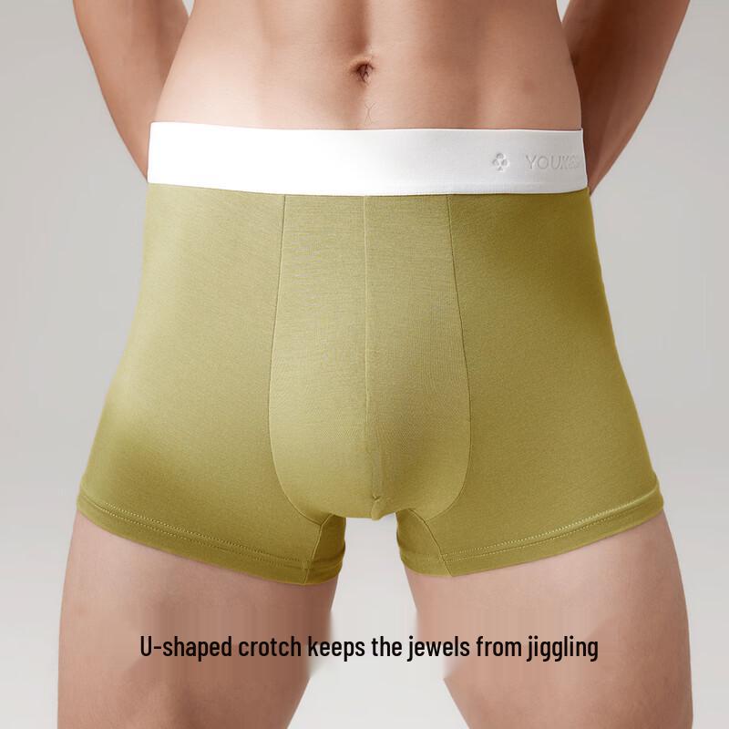 Men's Modal Antibacterial Boxer Briefs 3-Pack