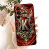For Realme C83 Feather Crown Initial Letter Phone Case For Realme C83 C 83 5G Soft Silicone Covers Bumpers