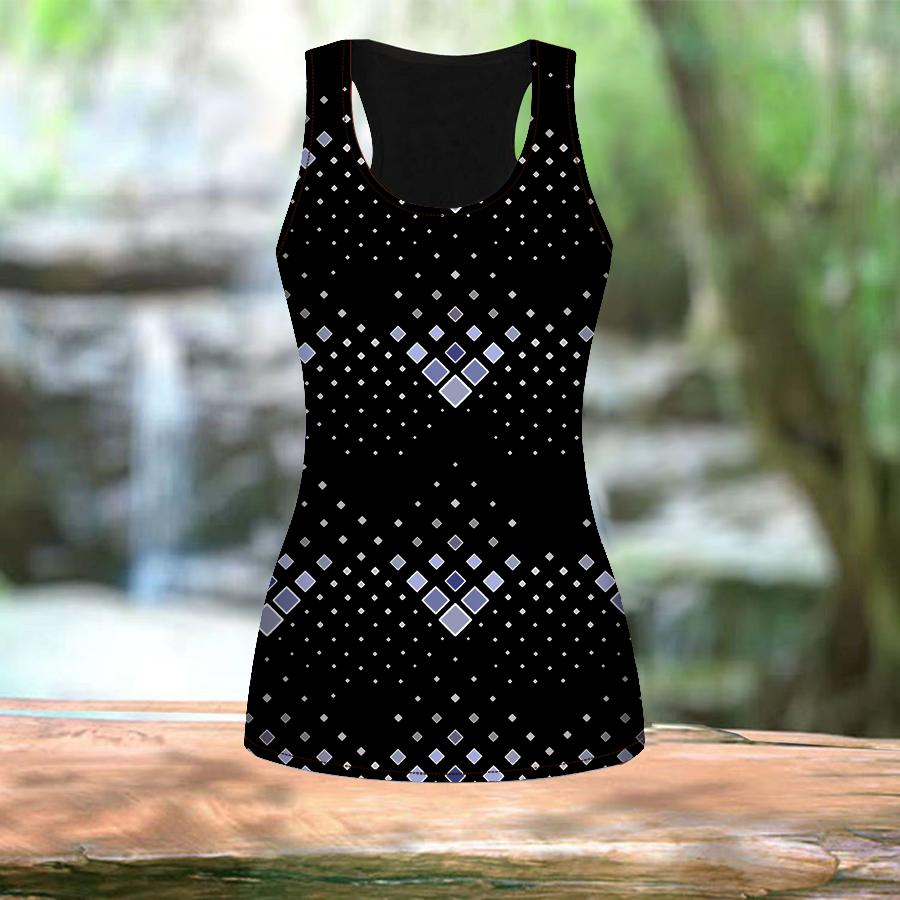 3D золотой кубик Рубика с принтом для женщин для тренировок — фото 7