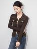 Luxury Elastic Slimming Double-Zip Little Fragrance Knitted Cardigan - New Arrival